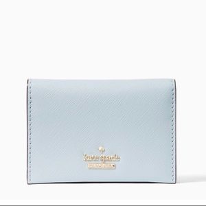 kate spade Cameron Street Farren Shimmer Blue NWOT